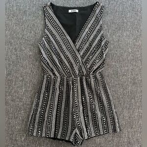 BB Dakota Monochrome Patterned Jumpsuit